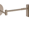 House of Troy Morris Adjustable LED Wall Swings in Satin Nickel