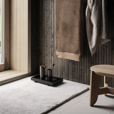 RIVA guest towel set styled with blomus MODO | RIVA by blomus