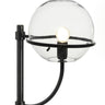 Lyndon 283 outdoor table lamp by Oluce in black, studio shot