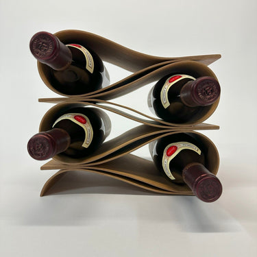 MacMaster Wave Wine Rack