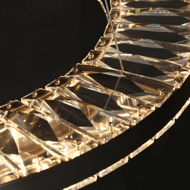 Dimmable LED Chandelier with Adjustable Height