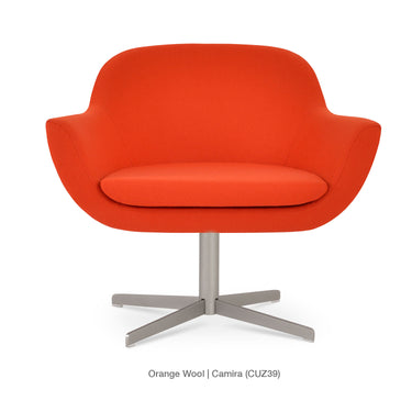 Madison 4 Star Swivel Armchair Fabric by SohoConcept - New