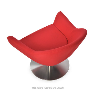 Madison Round Swivel Armchair Fabric by SohoConcept - New