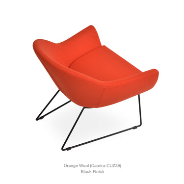 Madison Wire Sled Armchair Fabric by SohoConcept - New
