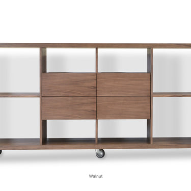 Malta Bookcase With Drawers by SohoConcept - New