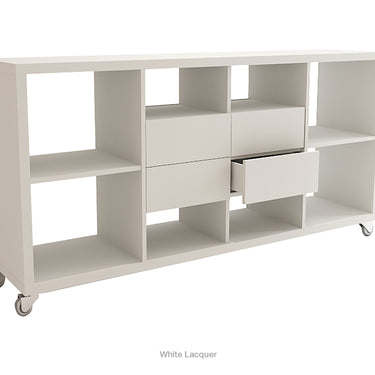 Malta Bookcase With Drawers by SohoConcept - New