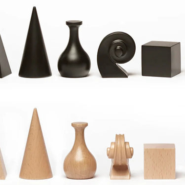 IC Design Man Ray Chess Pieces and Board