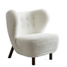 Manarola Sculptural Lounge Chair – Contemporary Bouclé Accent Chair