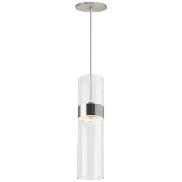 Small handblown glass pendant, Manette black finish, 464 lumens, contemporary lighting