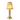 High Quality Manhattan Cordless Lamp by Neoz - Pleated Silk Shade with Brass Finish
