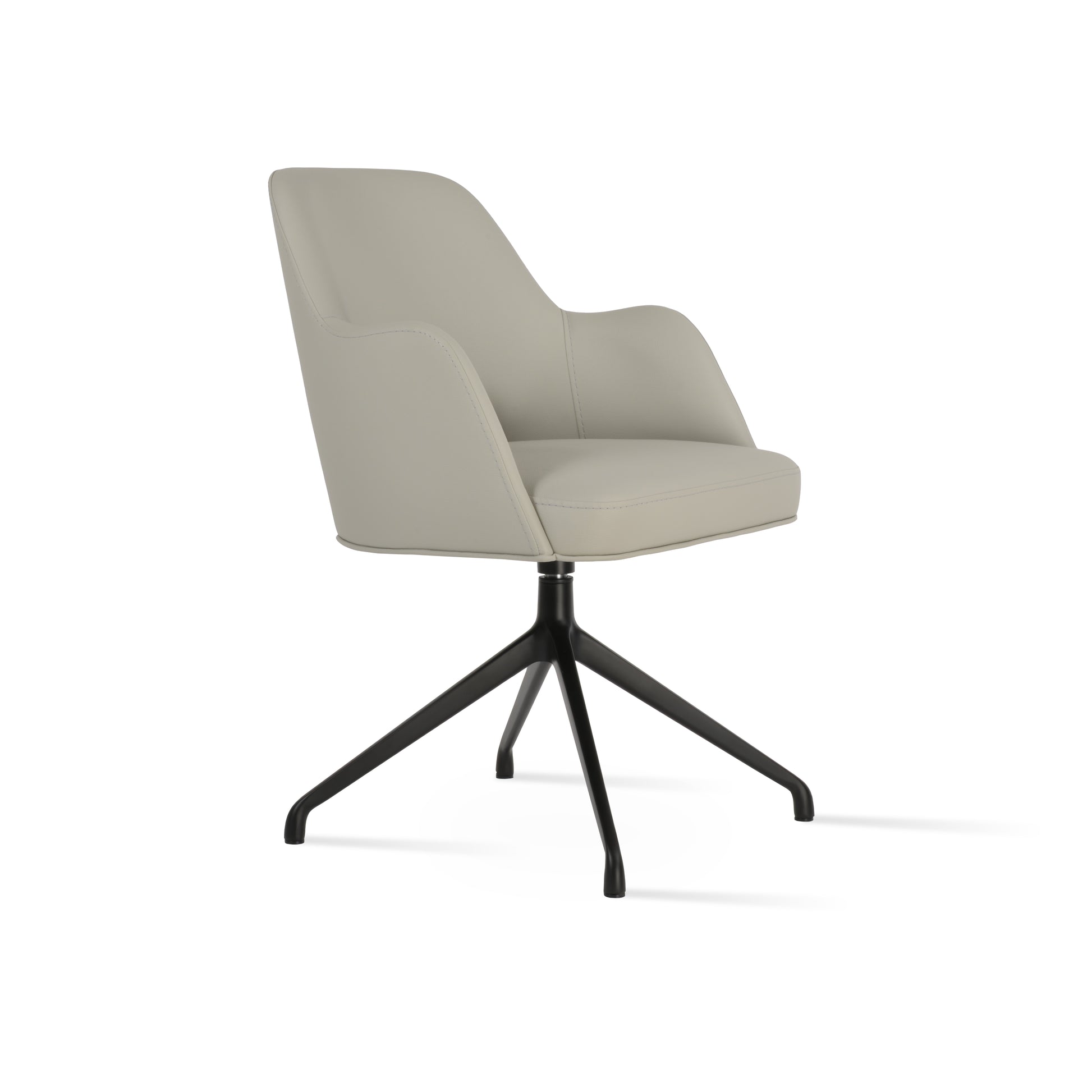 Contemporary Marash Arm Chair with Spider Stick Base