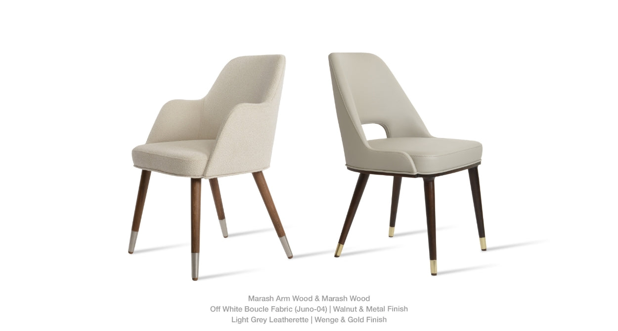 Customizable Marash Wood Dining Chair - LoftModern.com