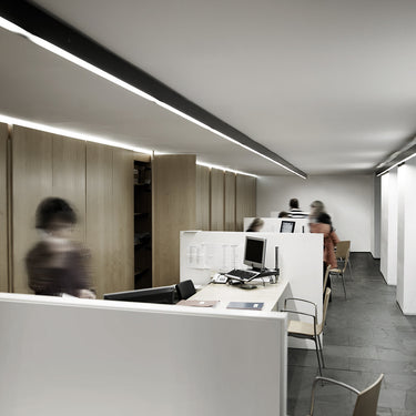 Marc Arm linear LED lamp by David Abad