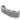 Marin deep seating sofa with curved design and soft grey boucle upholstery