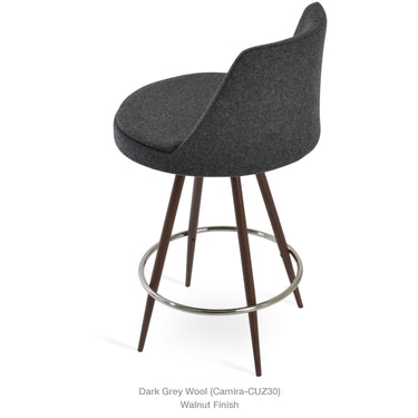 Martini Max Swivel Stools Fabric by SohoConcept - New