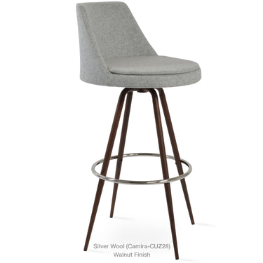 Martini Max Swivel Stools Fabric by SohoConcept - New