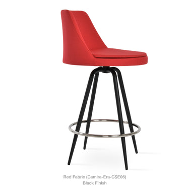 Martini Max Swivel Stools Fabric by SohoConcept - New