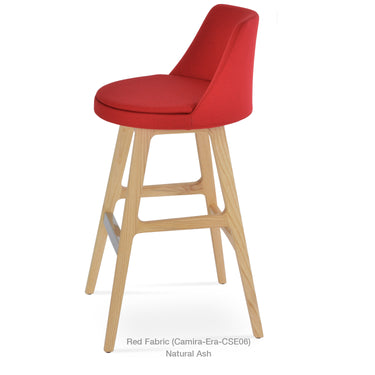 Martini PR Wood Stools Fabric by SohoConcept - New