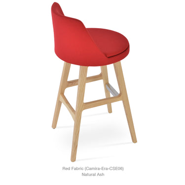 Martini PR Wood Stools Fabric by SohoConcept - New