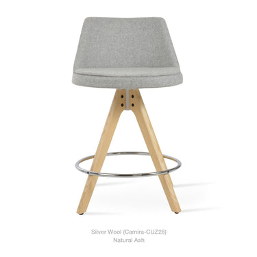 Martini Pyramid Swivel Stools Fabric by SohoConcept - New