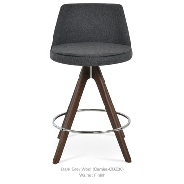 Martini Pyramid Swivel Stools Fabric by SohoConcept - New