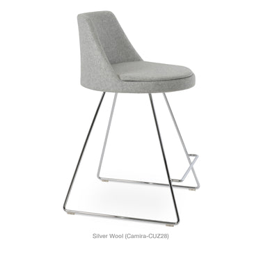 Martini Wire Stools Fabric by SohoConcept - New