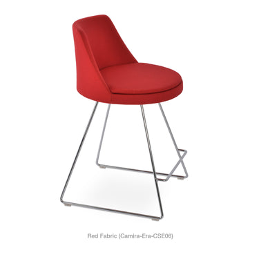 Martini Wire Stools Fabric by SohoConcept - New