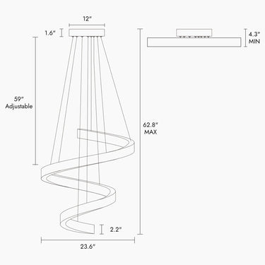 Sparkling Brass Crystal Chandelier, 24", by Metorcalipia: Energy-Efficient LED