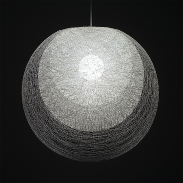Mayuhana Mie Triple-Shade Pendant, Yamagiwa – White shade