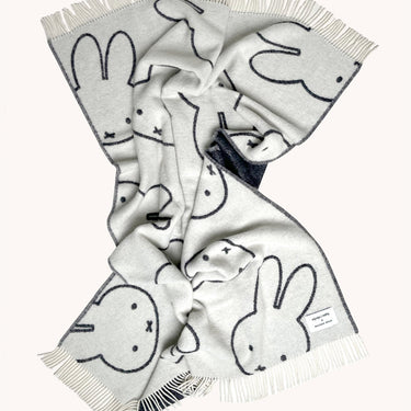 White & Black Miffy Blanket by Maison Deux, photo 3