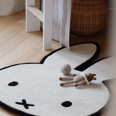 Cream & Black Miffy Rug by Maison Deux, photo 5