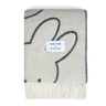 White & Black Miffy Blanket by Maison Deux, photo 1