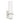 Satin Nickel Milan 13 inch LED bath wall light, modern bathroom vanity lighting