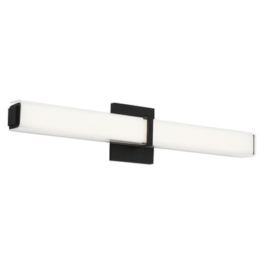 Nightblack Shade Milan 24 inch LED wall light for modern bathroom design