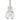 Mina LED Pendant - Modern Crystal Sphere Light by Visual Comfort - Satin Nickel