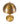 Rechargeable bedside lamp in antique brass for modern interiors