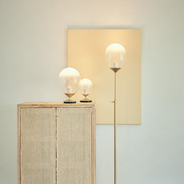 Seed Design Mist LED Floor Gold