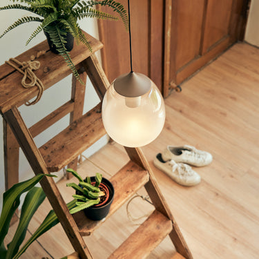 Seed Design Mist LED Pendant Large Cocoa