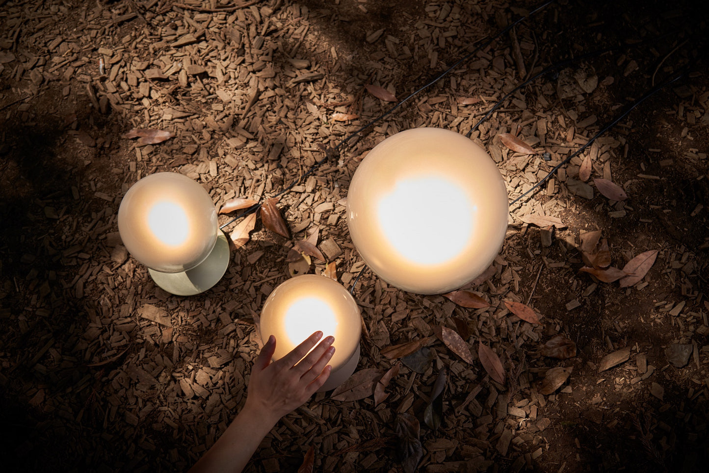 Seed Design Mist LED Table Small Cocoa
