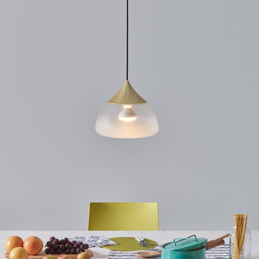 Seed Design Mist Pendant Large Brass