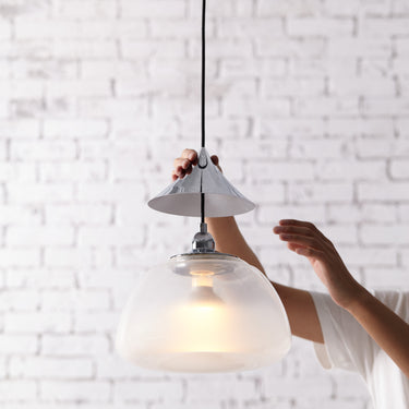 Seed Design Mist Pendant Large Chrome