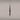 Penta Misty pendant light, side view of the glass shade and metal cap