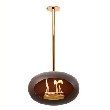Dome Mocca Sky Fireplace by LE FEU
