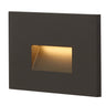 Ikon 6 inch LED outdoor step light for safe residential stair lighting with selectable color temperature