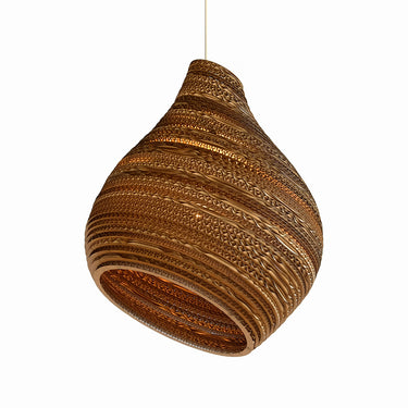 Graypants Scraplights Nest Pendant | Sustainable Recycled Cardboard Natural