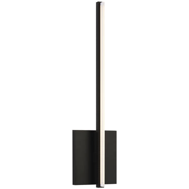 Kenway 17 inch architectural wall light, integrated 3000K LED, damp rated for bathroom use