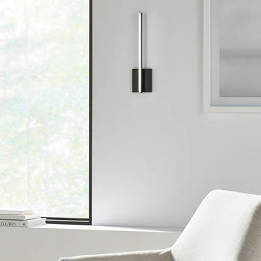Modern 17 inch Kenway wall luminaire, sleek design, up and down lighting effect, living room wall sconce