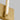 Visual Comfort Modern Kenway 17 inch LED wall light, brass, showing light distribution pattern