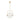 Fues Large Clear glass pendant light with natural brass finish – model SLPD10327CNB
