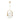 Fues large pendant light with clear hand-blown glass and brass hardware